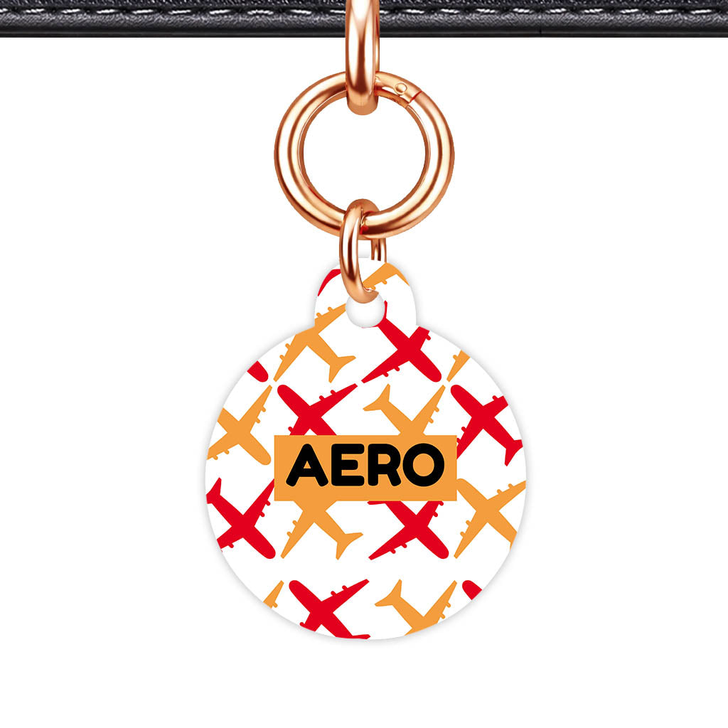 Planes QR Smart Pet Id Tag Tag (Dog Tag & Cat Tag)