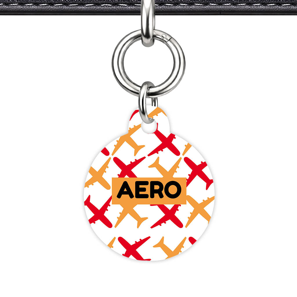 Planes QR Smart Pet Id Tag Tag (Dog Tag & Cat Tag)