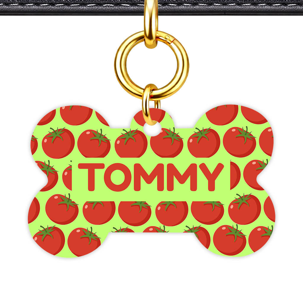 Tomato QR Smart Pet Id Tag Tag (Dog Tag & Cat Tag)