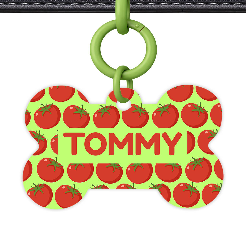 Tomato QR Smart Pet Id Tag Tag (Dog Tag & Cat Tag)