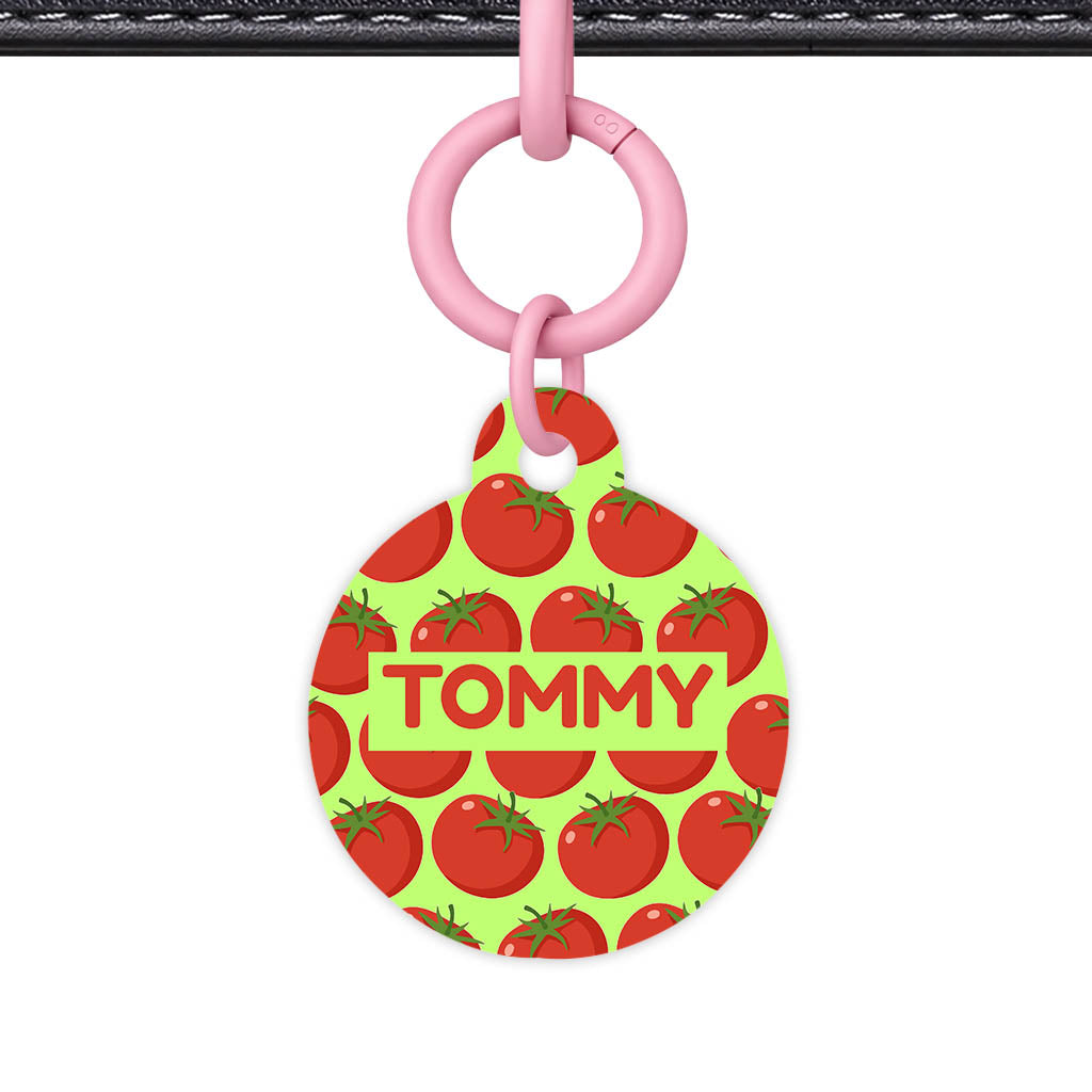Tomato QR Smart Pet Id Tag Tag (Dog Tag & Cat Tag)
