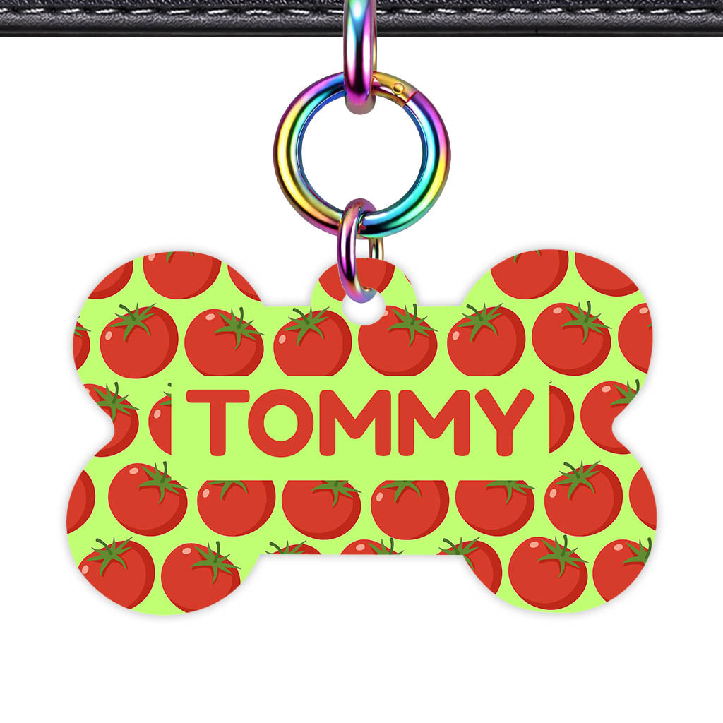 Tomato QR Smart Pet Id Tag Tag (Dog Tag & Cat Tag)