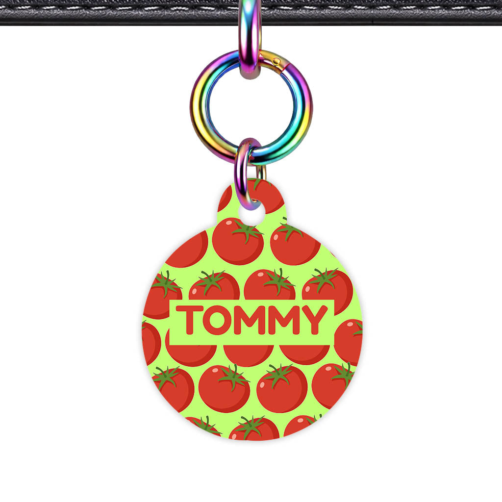 Tomato QR Smart Pet Id Tag Tag (Dog Tag & Cat Tag)