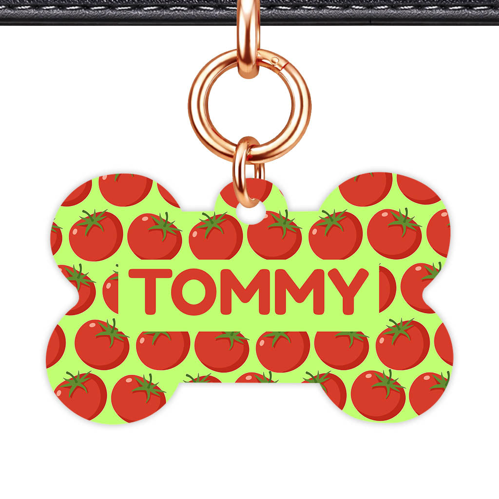 Tomato QR Smart Pet Id Tag Tag (Dog Tag & Cat Tag)