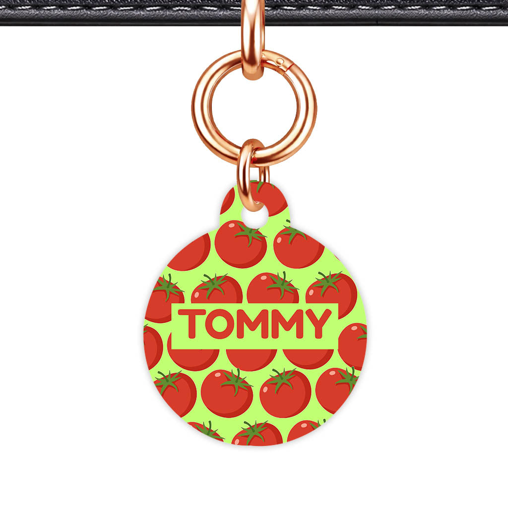 Tomato QR Smart Pet Id Tag Tag (Dog Tag & Cat Tag)