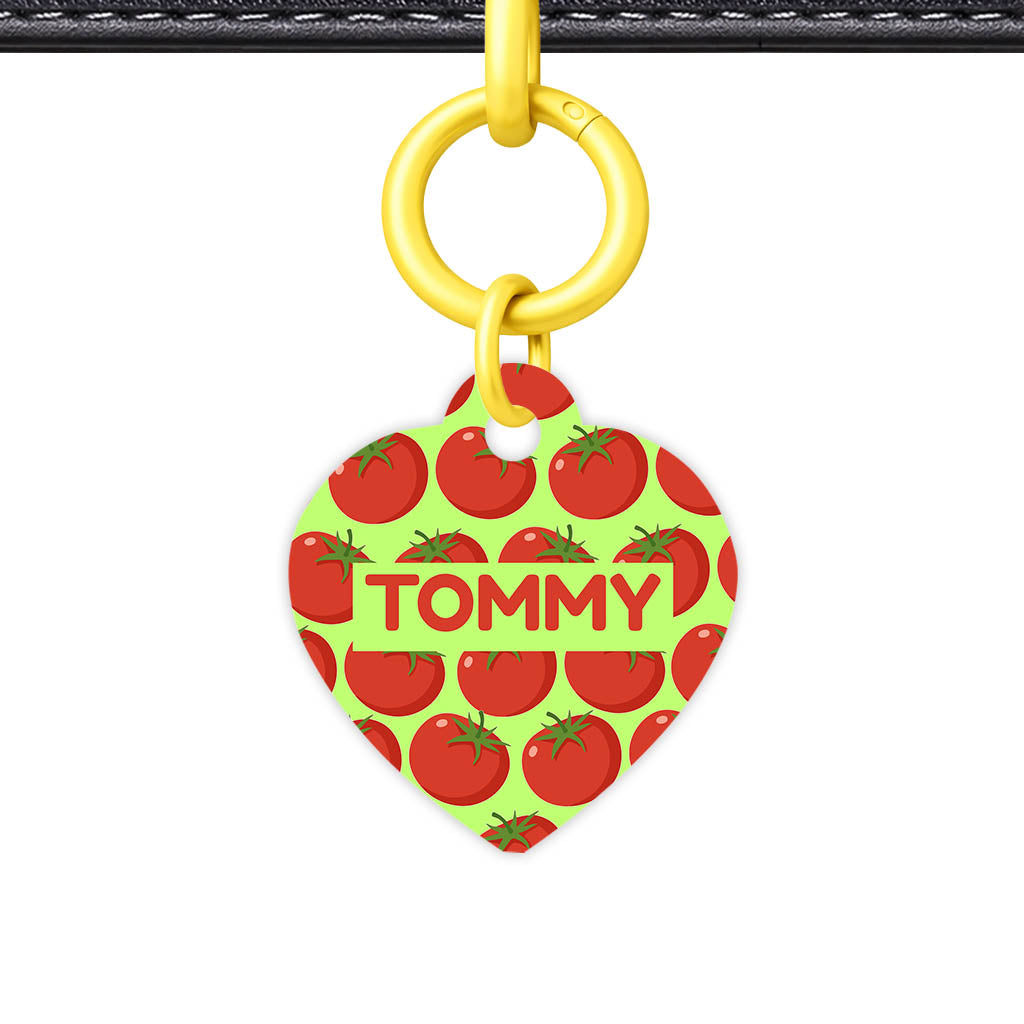 Tomato QR Smart Pet Id Tag Tag (Dog Tag & Cat Tag)