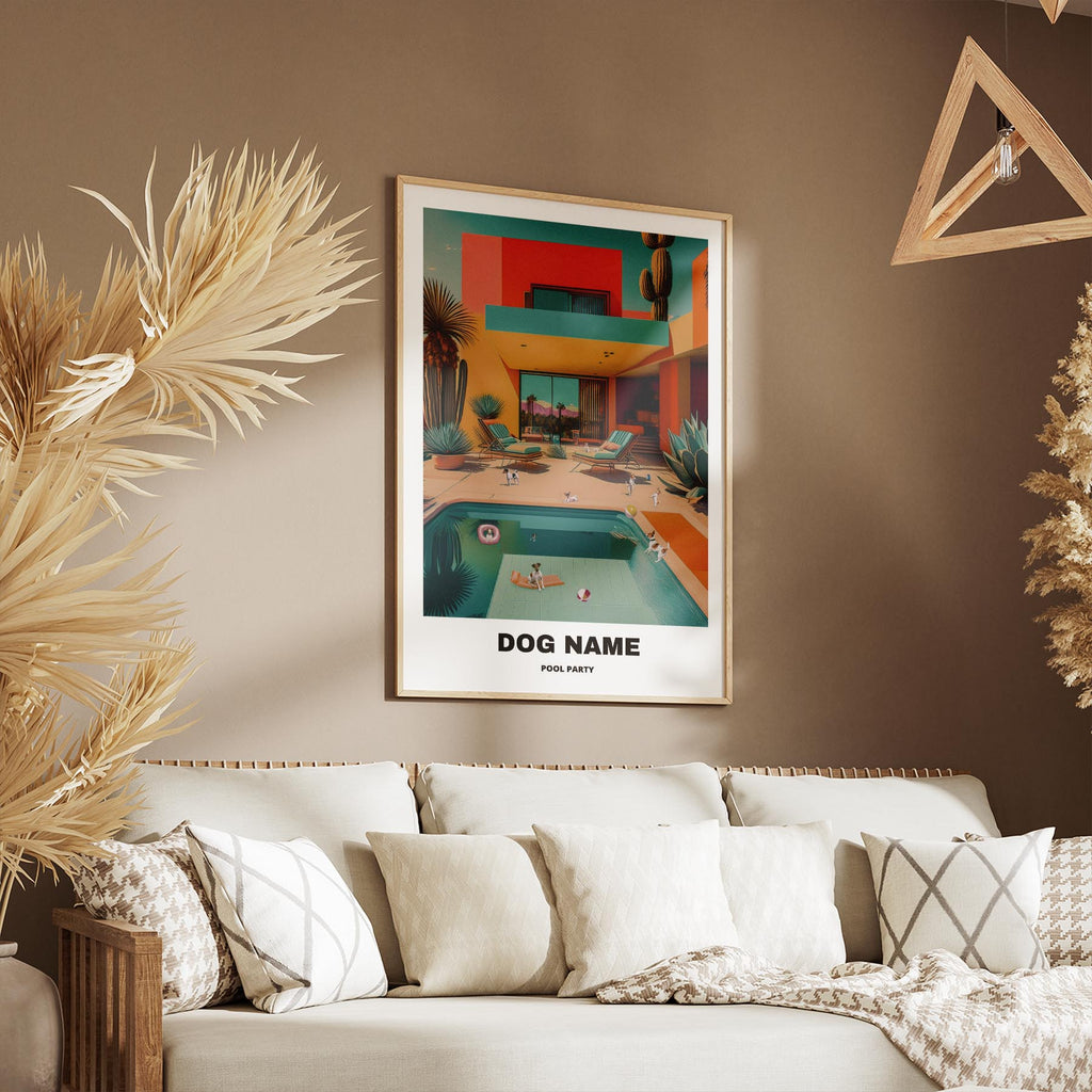 Fox Terrier Custom Pool Party WITH TEXT image 9