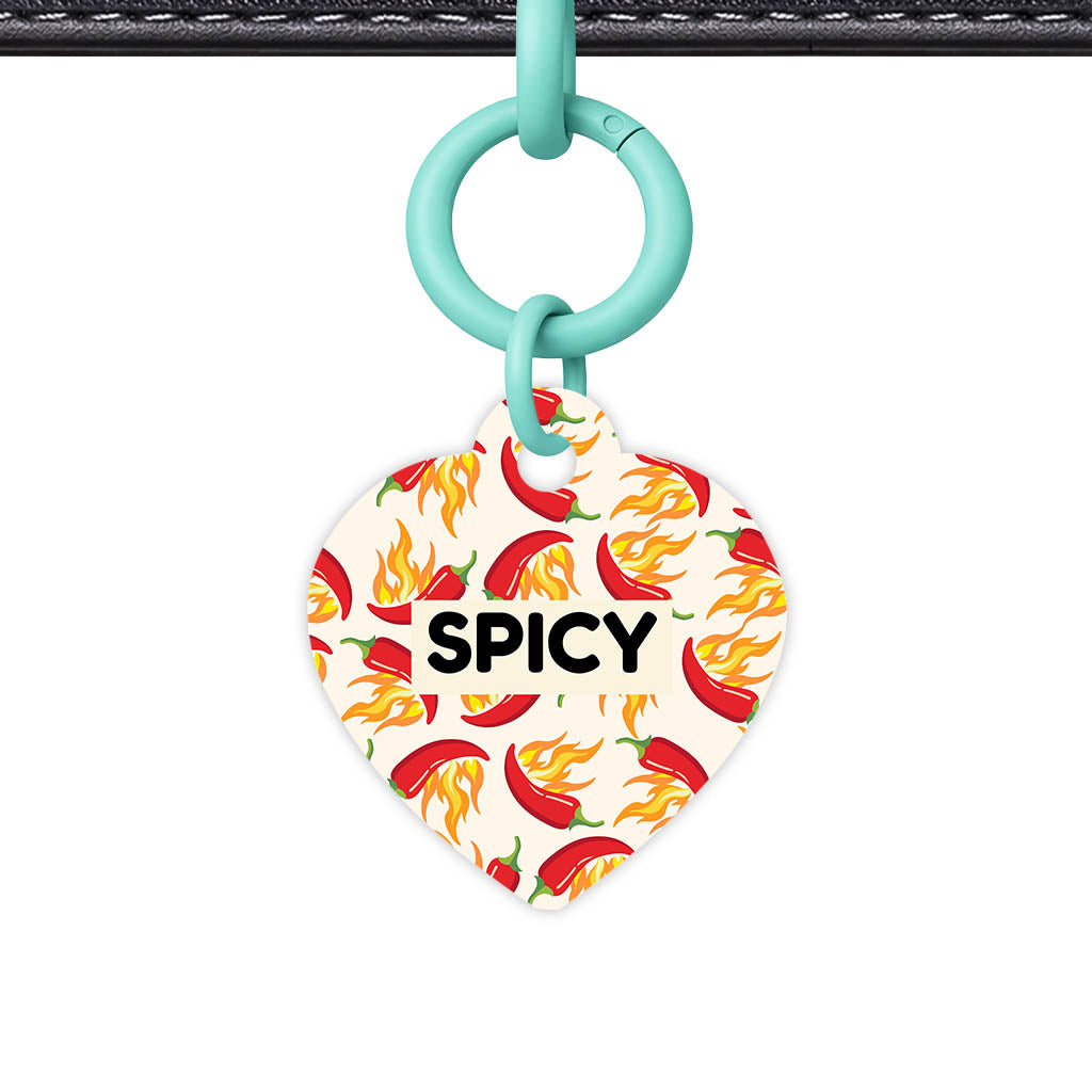 Flaming chillis Classic Pet ID Tag (Dog Tag & Cat Tag)