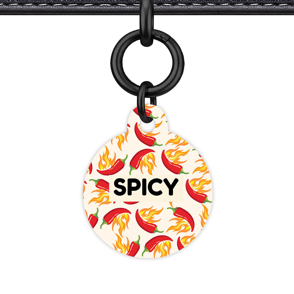 Flaming chillis Classic Pet ID Tag (Dog Tag & Cat Tag)
