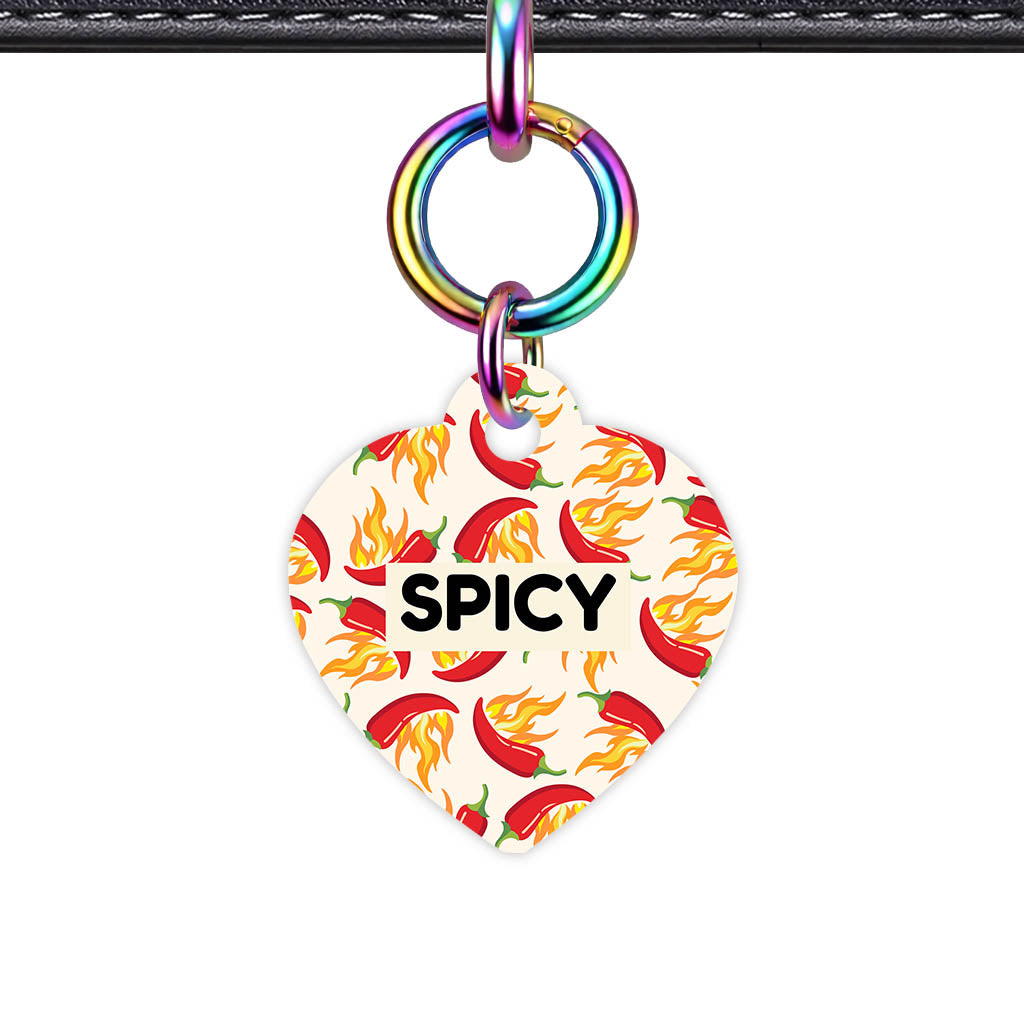 Flaming chillis Classic Pet ID Tag (Dog Tag & Cat Tag)