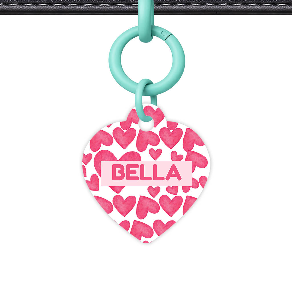 True Love Hearts Classic Pet ID Tag (Dog Tag & Cat Tag)
