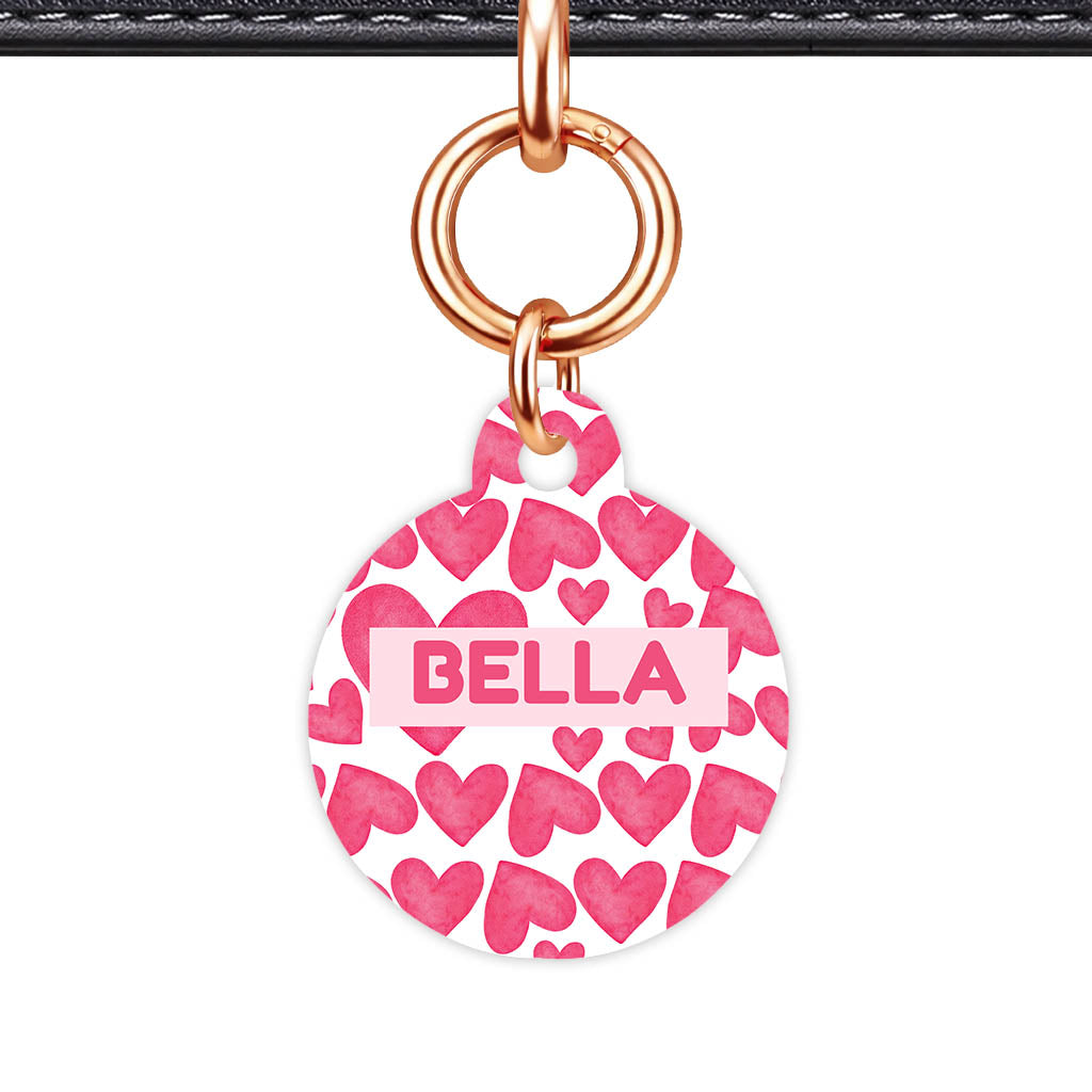 True Love Hearts Classic Pet ID Tag (Dog Tag & Cat Tag)