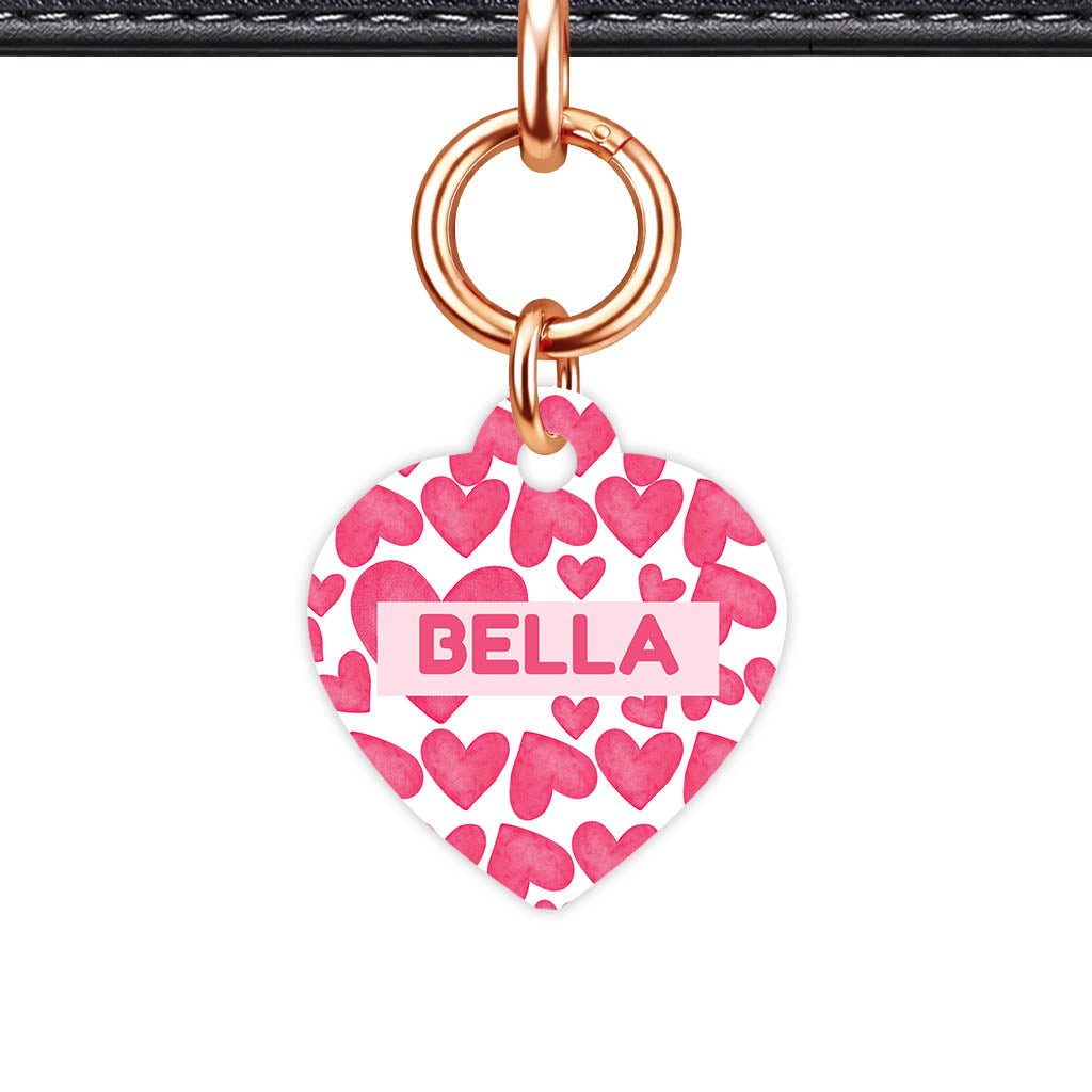 True Love Hearts Classic Pet ID Tag (Dog Tag & Cat Tag)