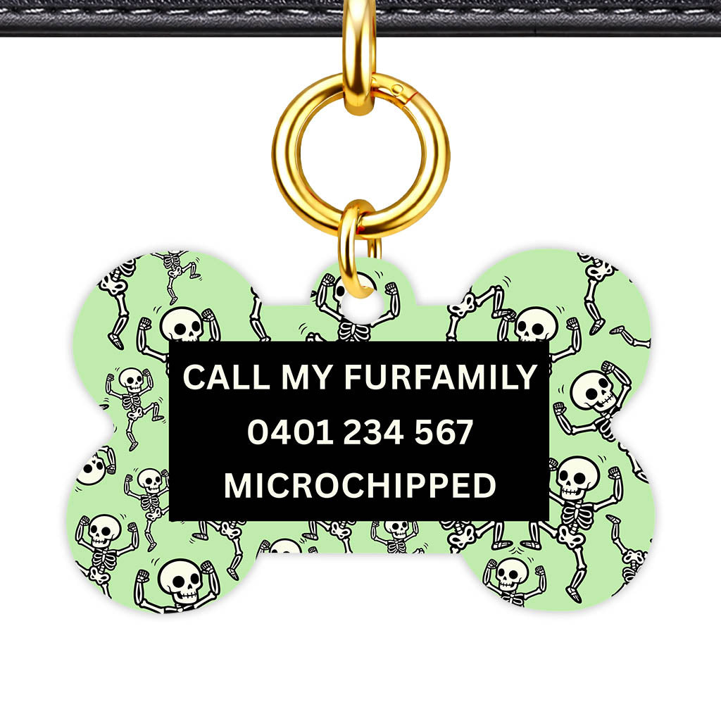 Skeletons Classic Pet ID Tag (Dog Tag & Cat Tag)