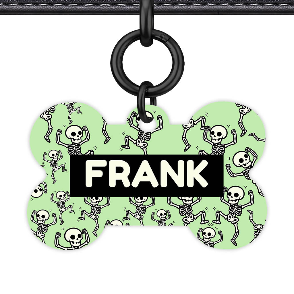 Skeletons QR Smart Pet Id Tag Tag (Dog Tag & Cat Tag)