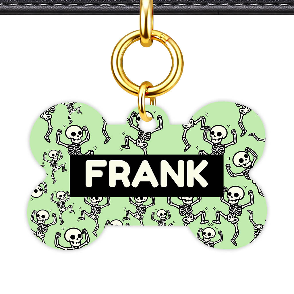 Skeletons QR Smart Pet Id Tag Tag (Dog Tag & Cat Tag)