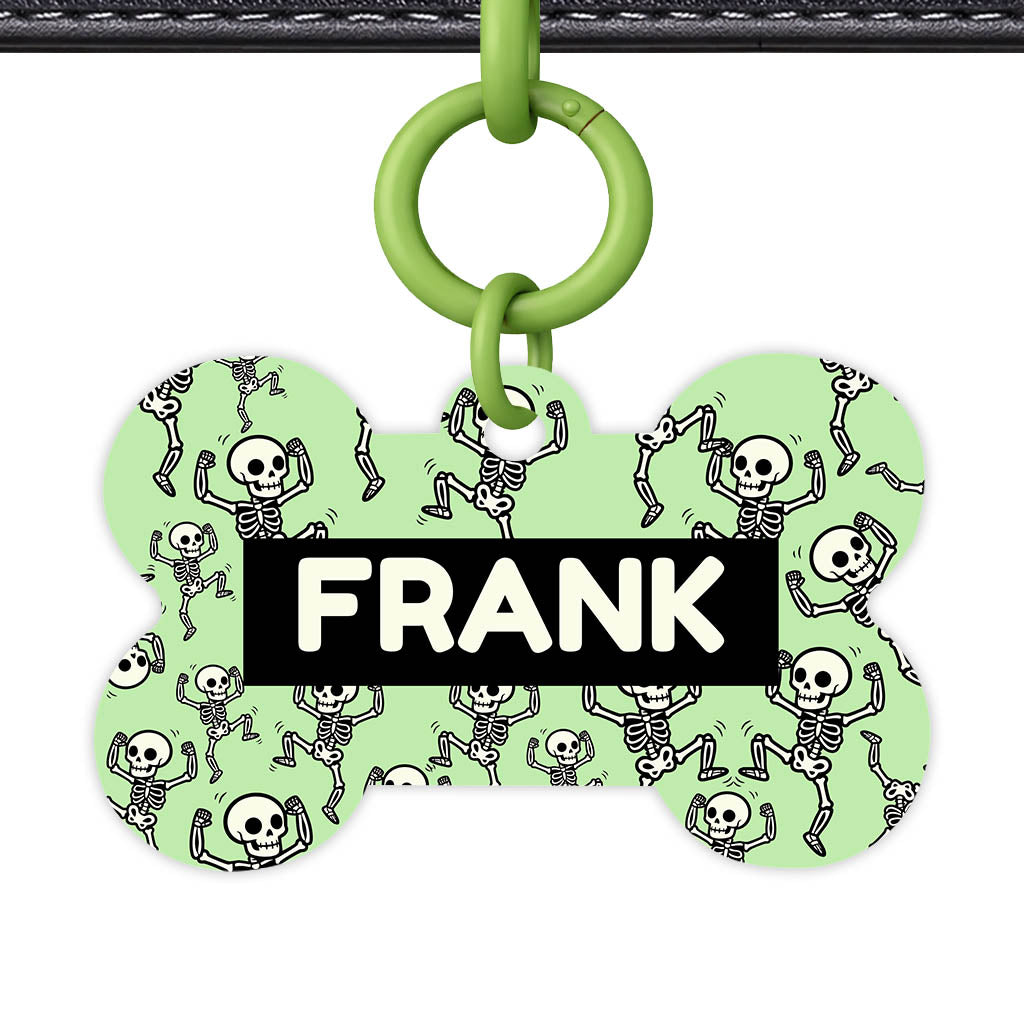 Skeletons QR Smart Pet Id Tag Tag (Dog Tag & Cat Tag)