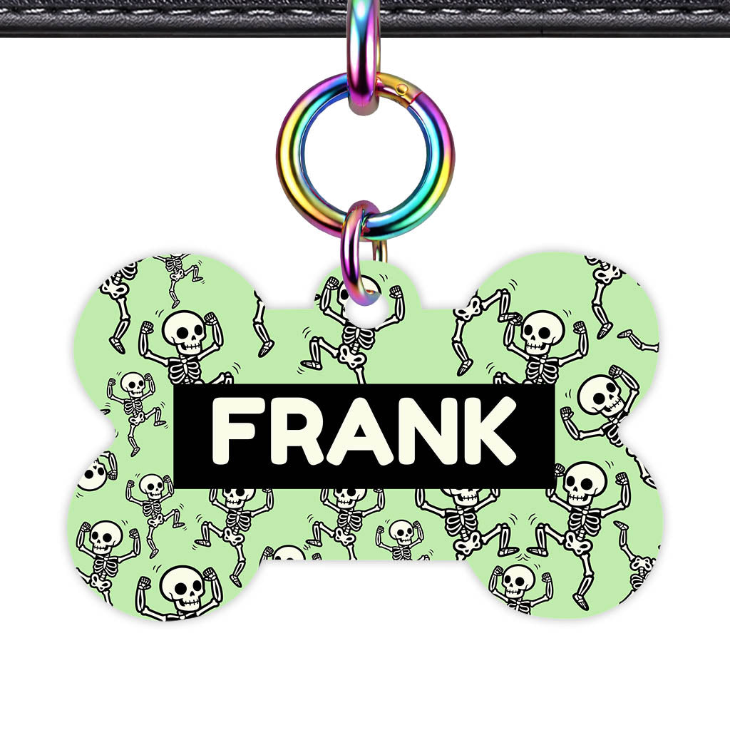 Skeletons QR Smart Pet Id Tag Tag (Dog Tag & Cat Tag)