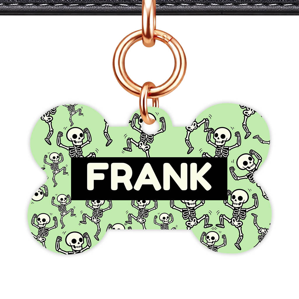 Skeletons QR Smart Pet Id Tag Tag (Dog Tag & Cat Tag)