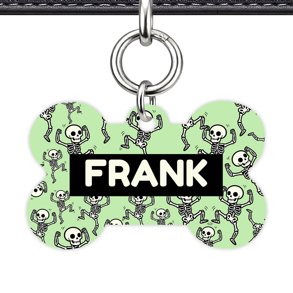 Skeletons QR Smart Pet Id Tag Tag (Dog Tag & Cat Tag)