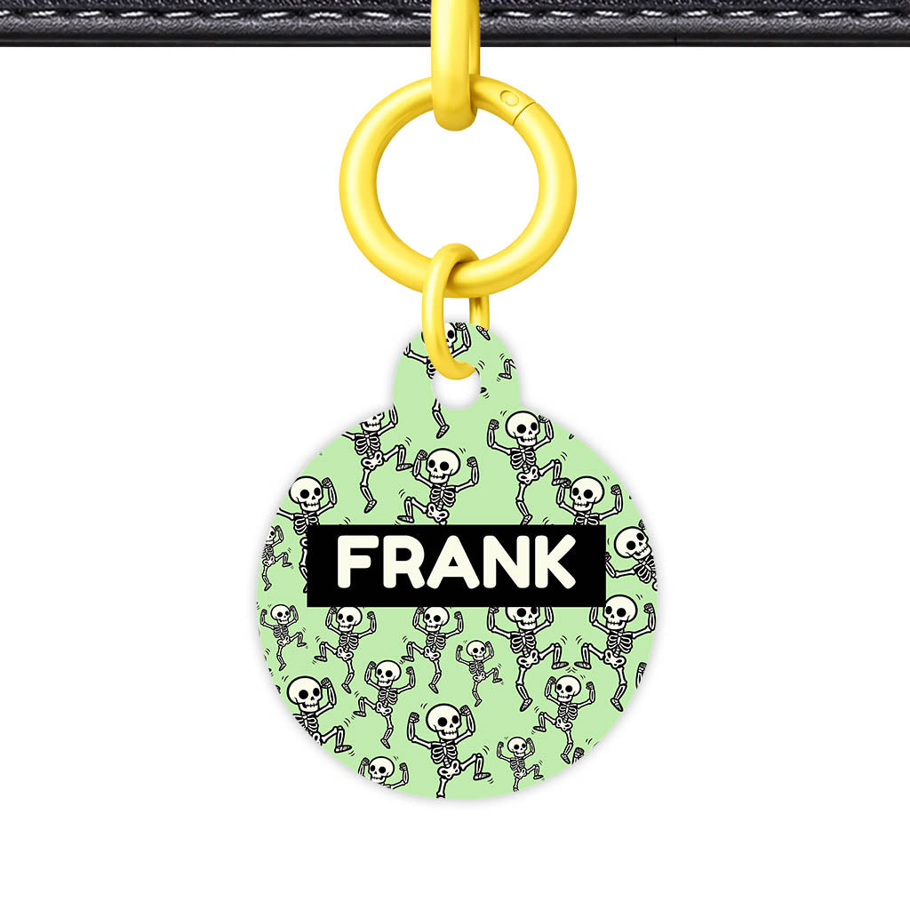 Skeletons QR Smart Pet Id Tag Tag (Dog Tag & Cat Tag)