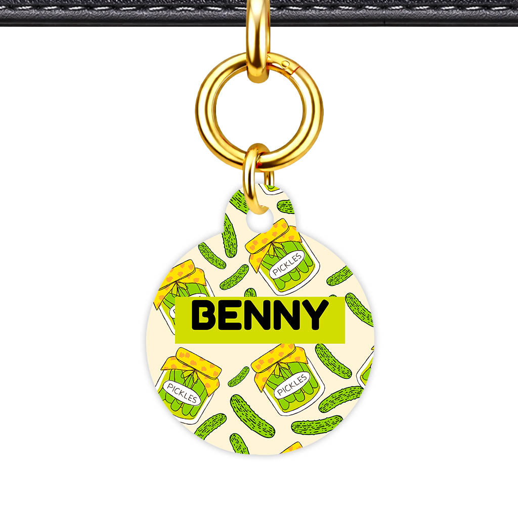 Pickled Pickles Classic Pet ID Tag (Dog Tag & Cat Tag)