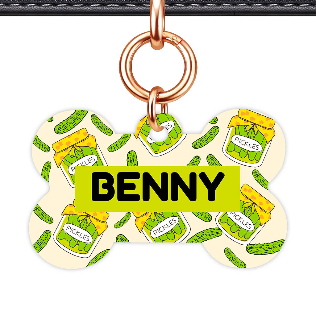 Pickled Pickles Classic Pet ID Tag (Dog Tag & Cat Tag)