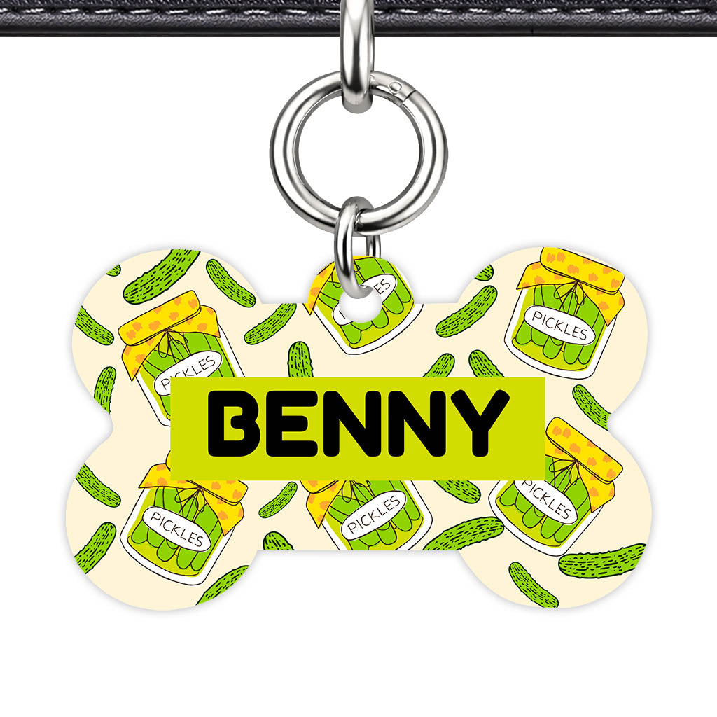 Pickled Pickles Classic Pet ID Tag (Dog Tag & Cat Tag)