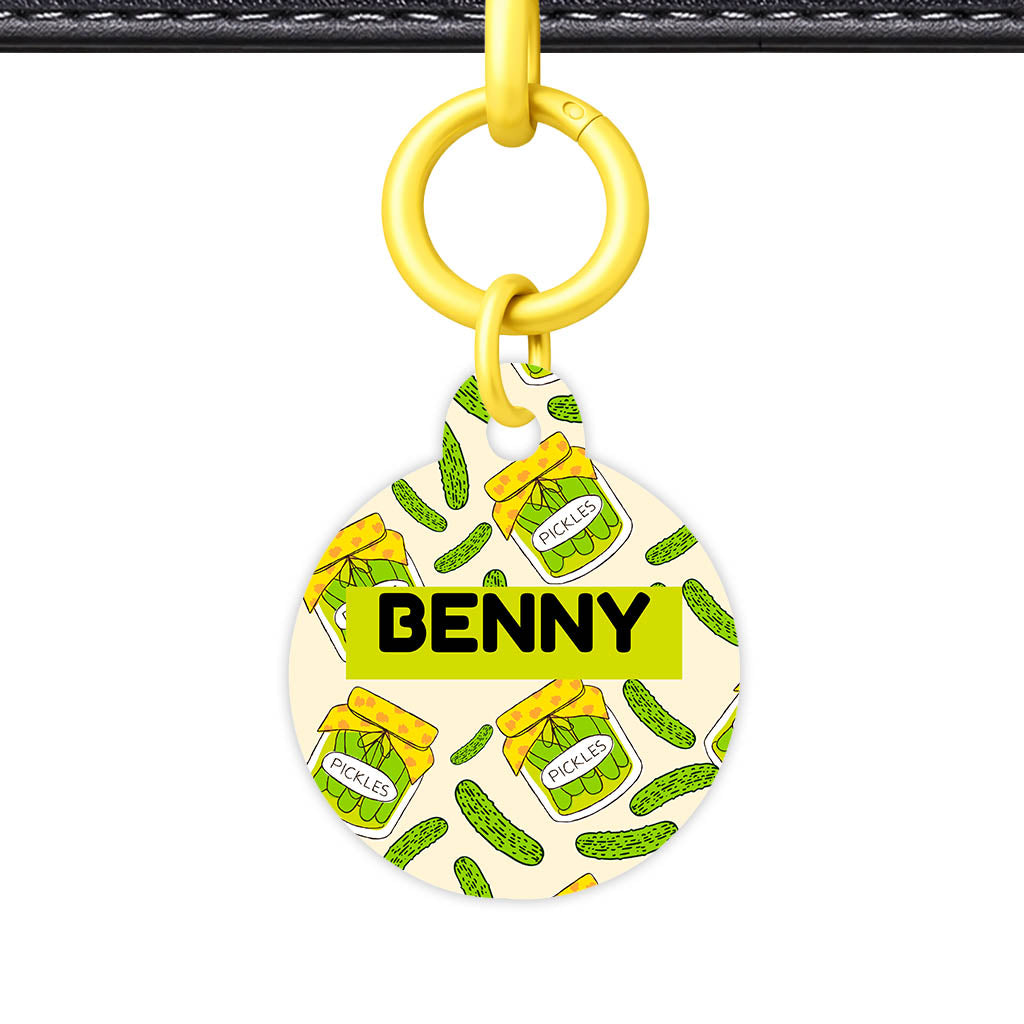 Pickled Pickles Classic Pet ID Tag (Dog Tag & Cat Tag)