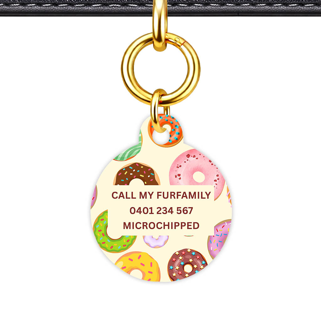 Donuts Classic Pet ID Tag (Dog Tag & Cat Tag)