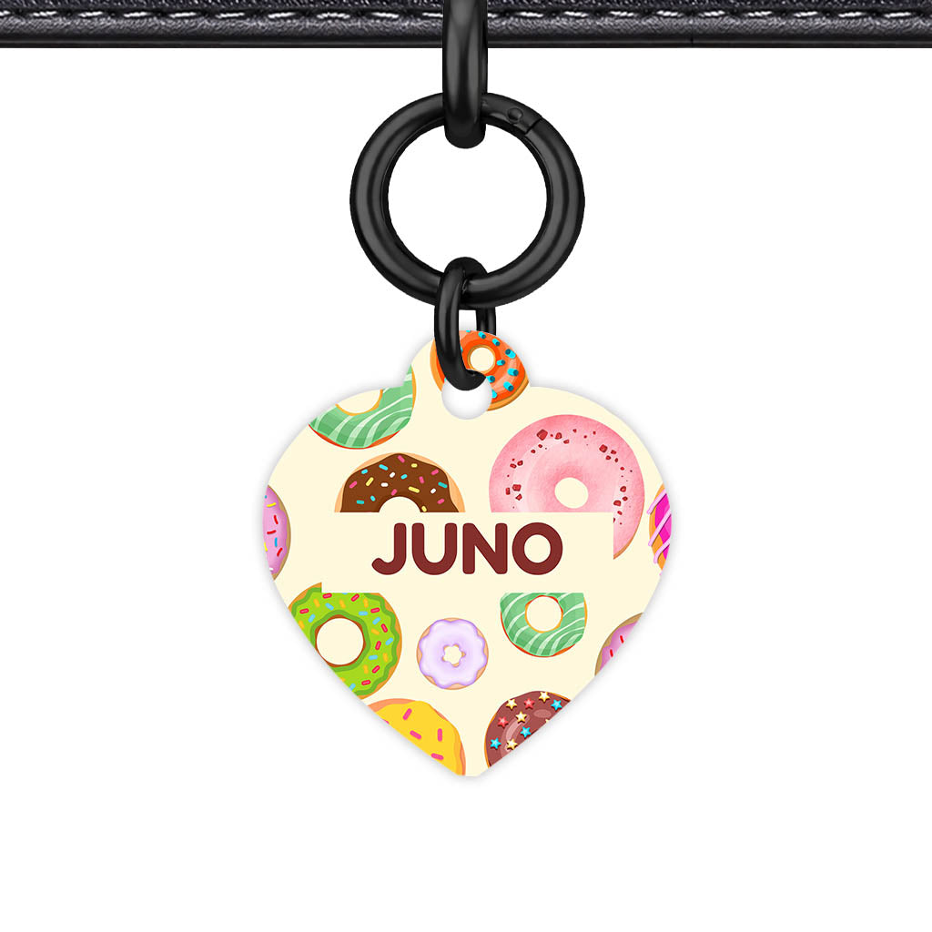 Donuts QR Smart Pet Id Tag Tag (Dog Tag & Cat Tag)