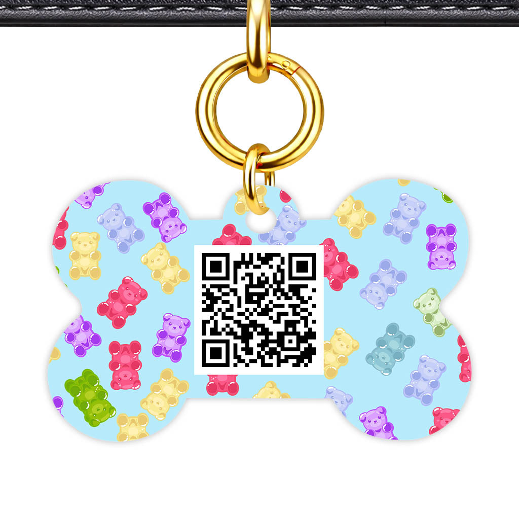 Gummy Bears QR Smart Pet Id Tag Tag (Dog Tag & Cat Tag)