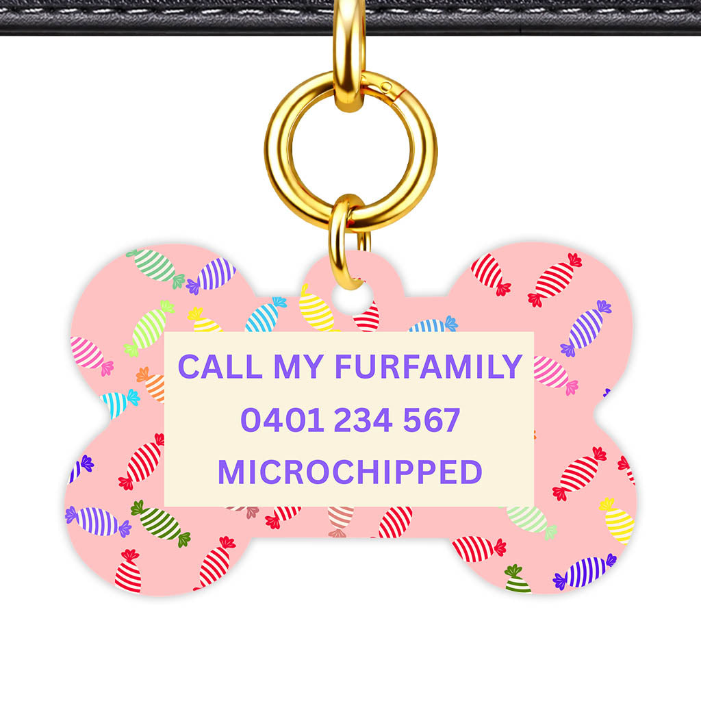 Lollies Classic Pet ID Tag (Dog Tag & Cat Tag)