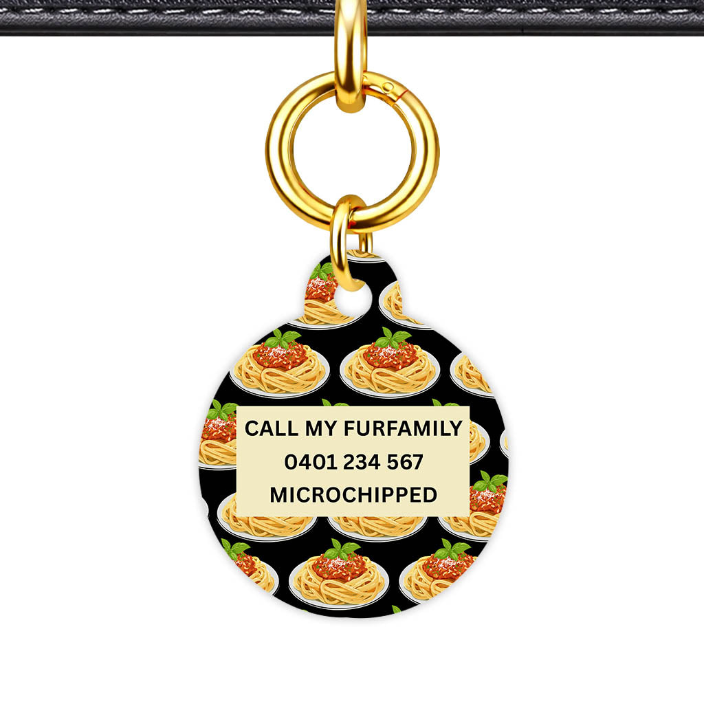 Spaghetti Classic Pet ID Tag (Dog Tag & Cat Tag)