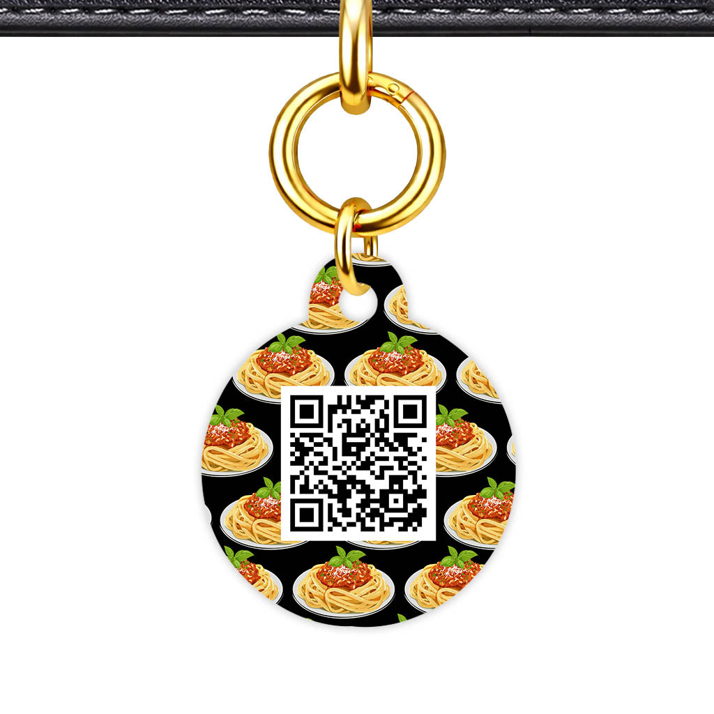 Spaghetti QR Smart Pet Id Tag Tag (Dog Tag & Cat Tag)
