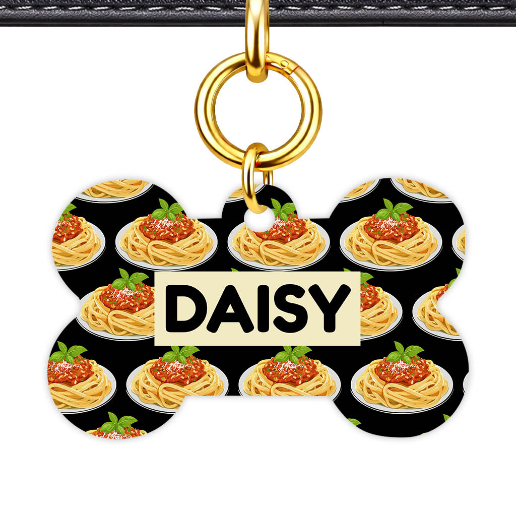 Spaghetti Classic Pet ID Tag (Dog Tag & Cat Tag)