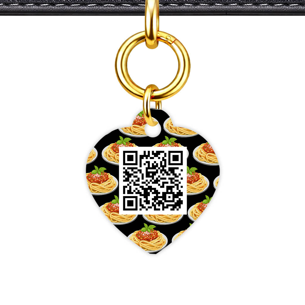 Spaghetti QR Smart Pet Id Tag Tag (Dog Tag & Cat Tag)