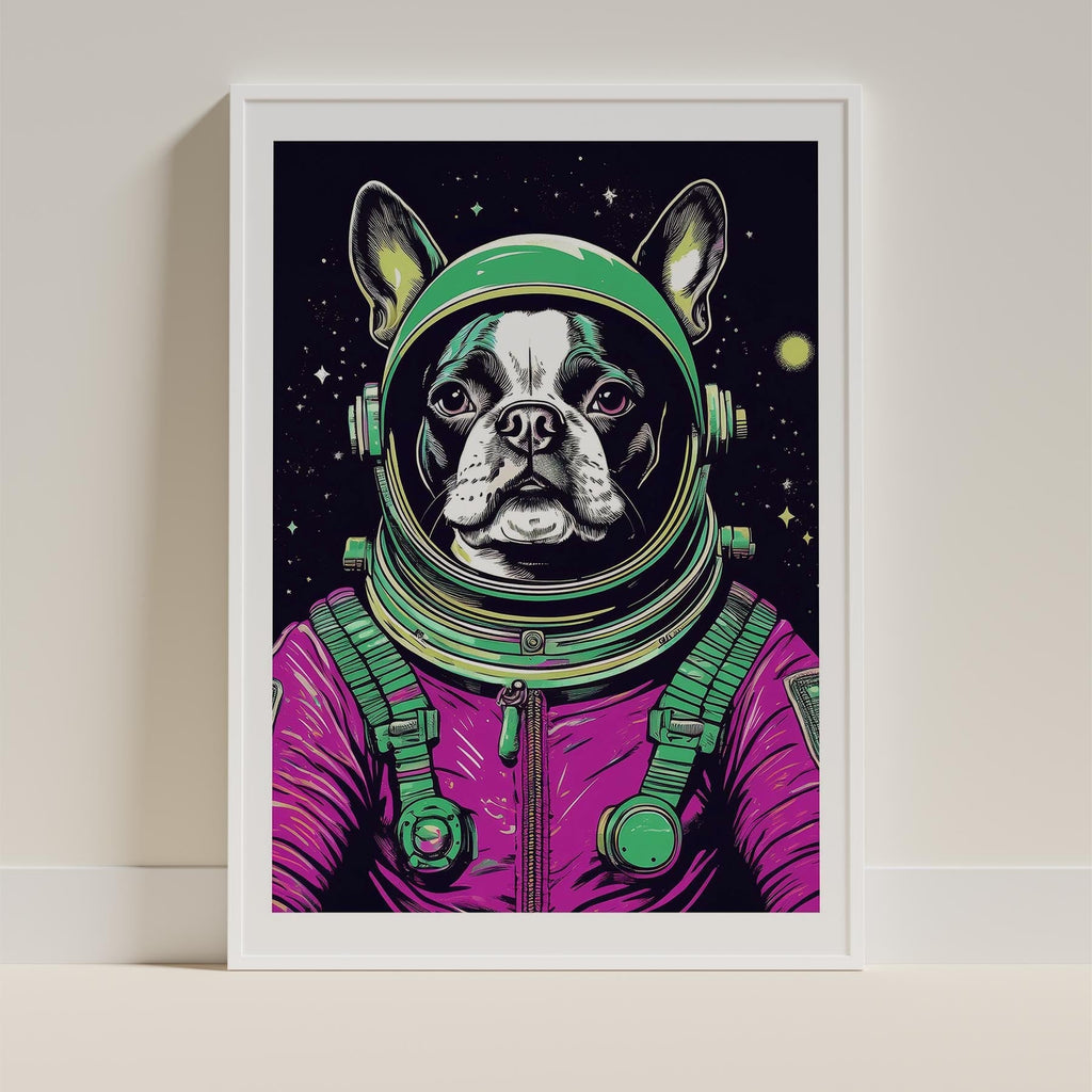Boston Terrier Space Dogs Series image 9