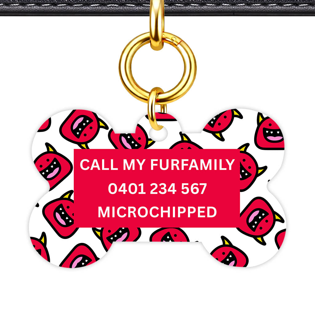 Devil Classic Pet ID Tag (Dog Tag & Cat Tag)