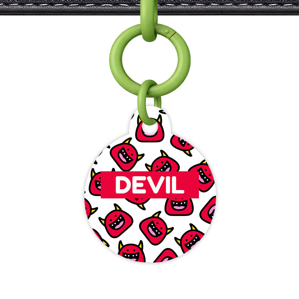Devil QR Smart Pet Id Tag Tag (Dog Tag & Cat Tag)