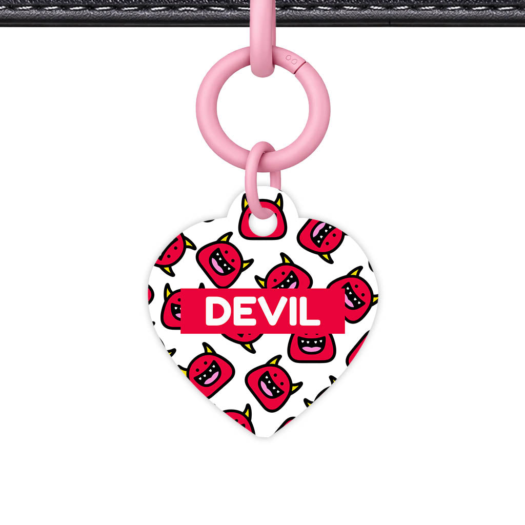 Devil QR Smart Pet Id Tag Tag (Dog Tag & Cat Tag)