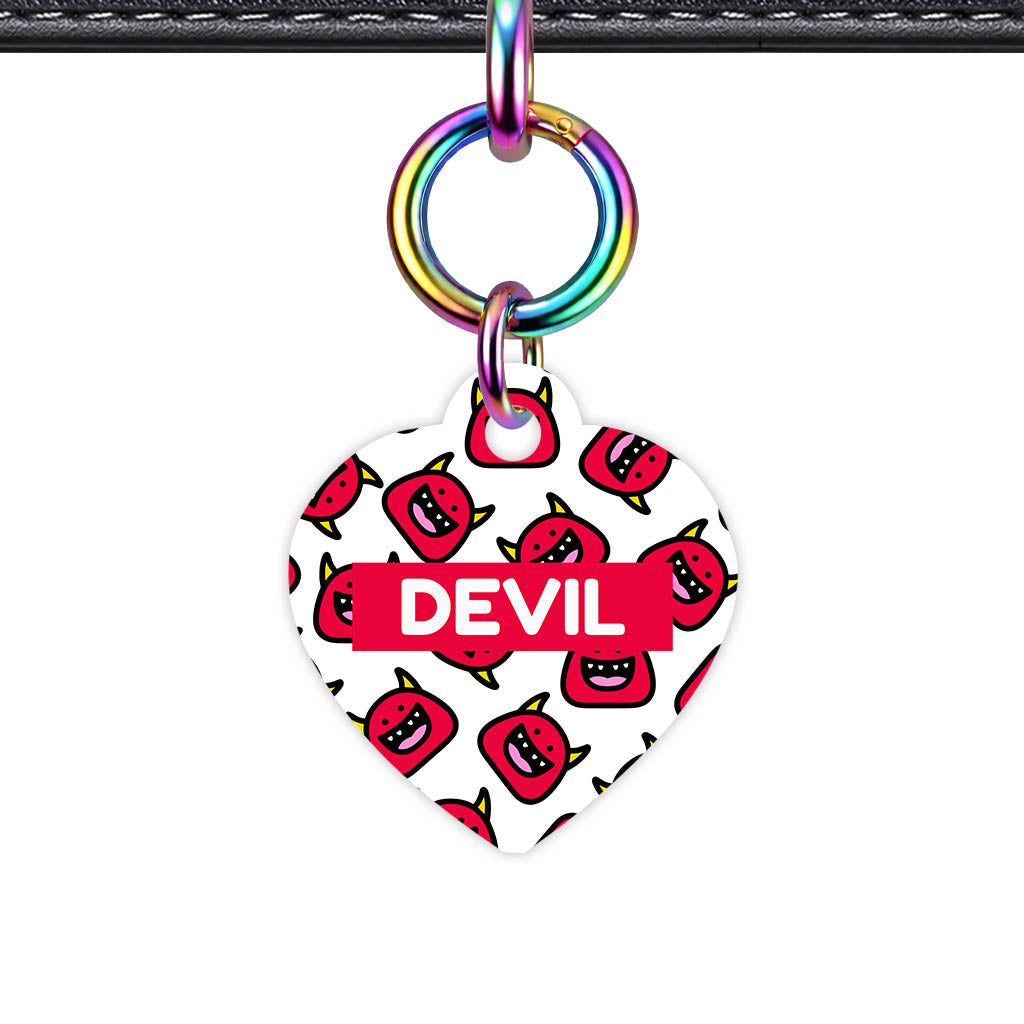 Devil QR Smart Pet Id Tag Tag (Dog Tag & Cat Tag)