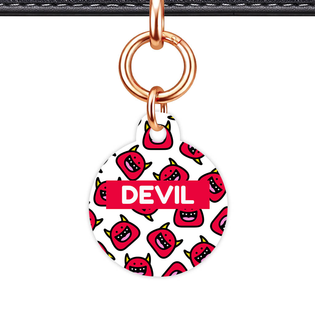 Devil QR Smart Pet Id Tag Tag (Dog Tag & Cat Tag)