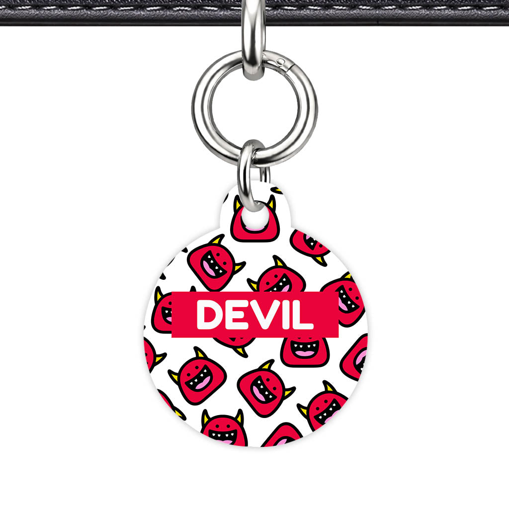 Devil QR Smart Pet Id Tag Tag (Dog Tag & Cat Tag)