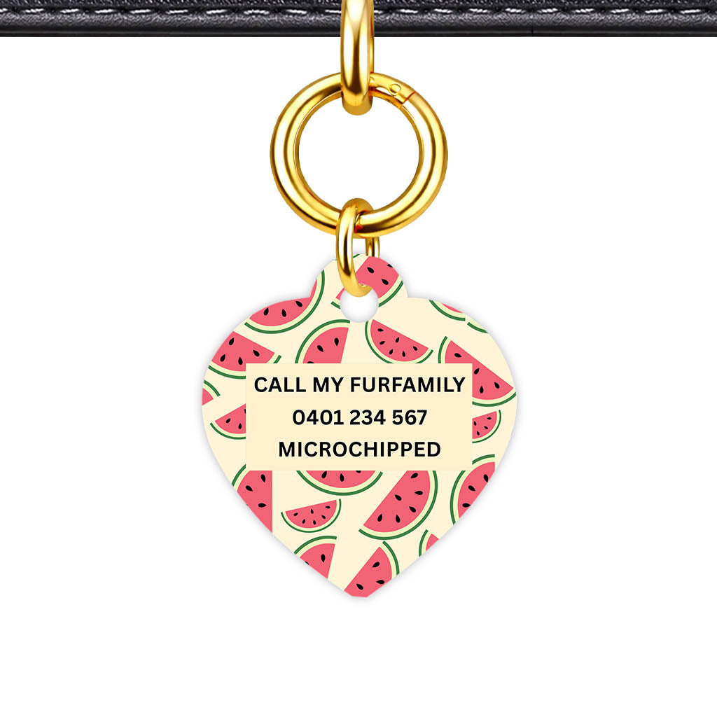 Watermelon Slice Classic Pet ID Tag (Dog Tag & Cat Tag)