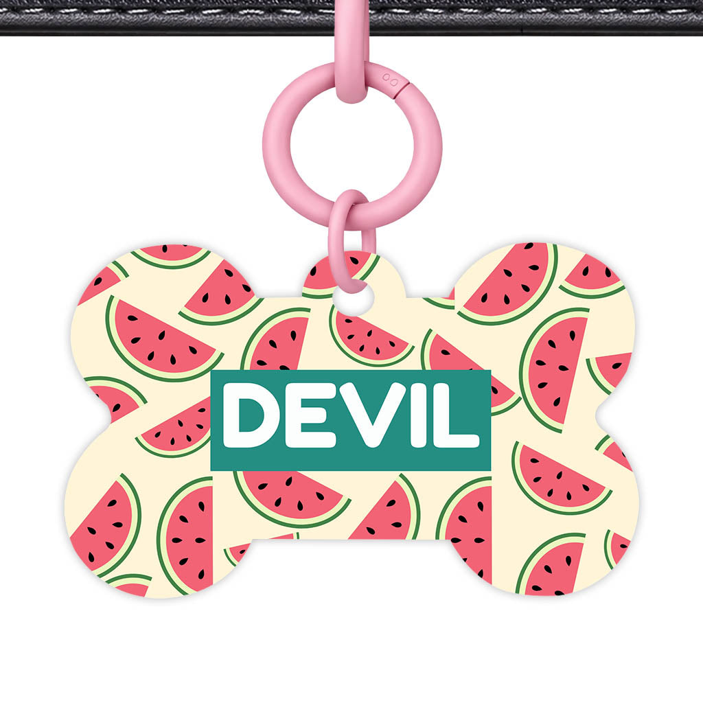Watermelon Slice Classic Pet ID Tag (Dog Tag & Cat Tag)