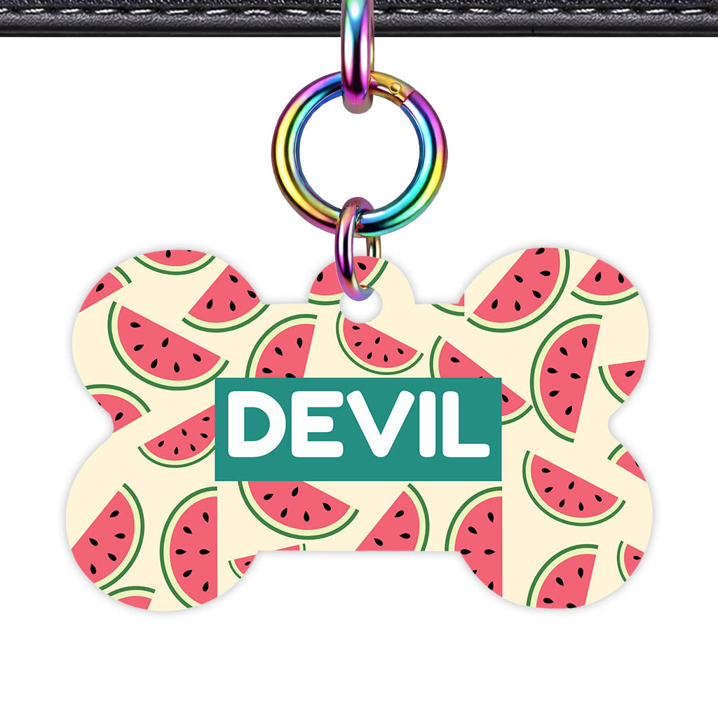 Watermelon Slice Classic Pet ID Tag (Dog Tag & Cat Tag)