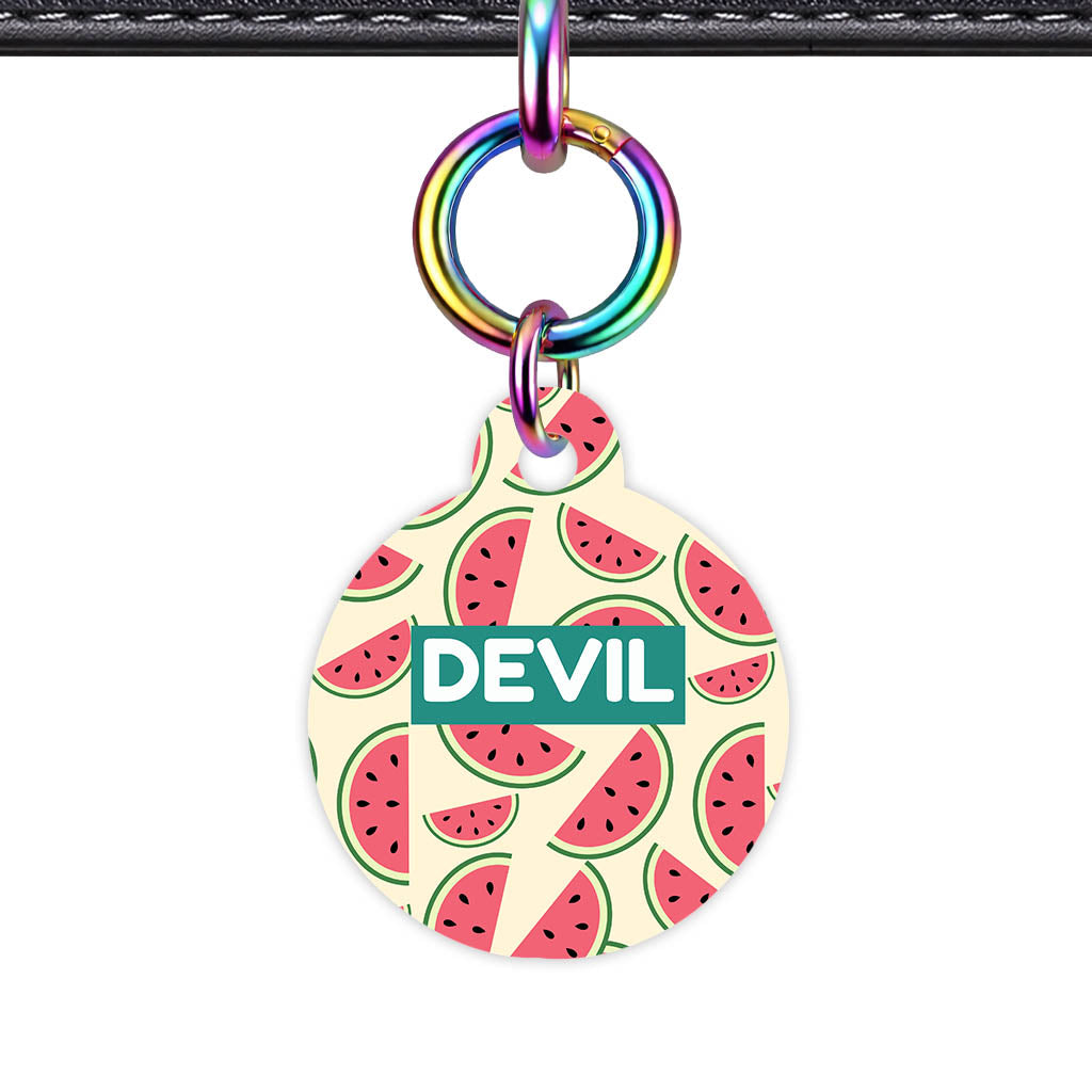 Watermelon Slice Classic Pet ID Tag (Dog Tag & Cat Tag)
