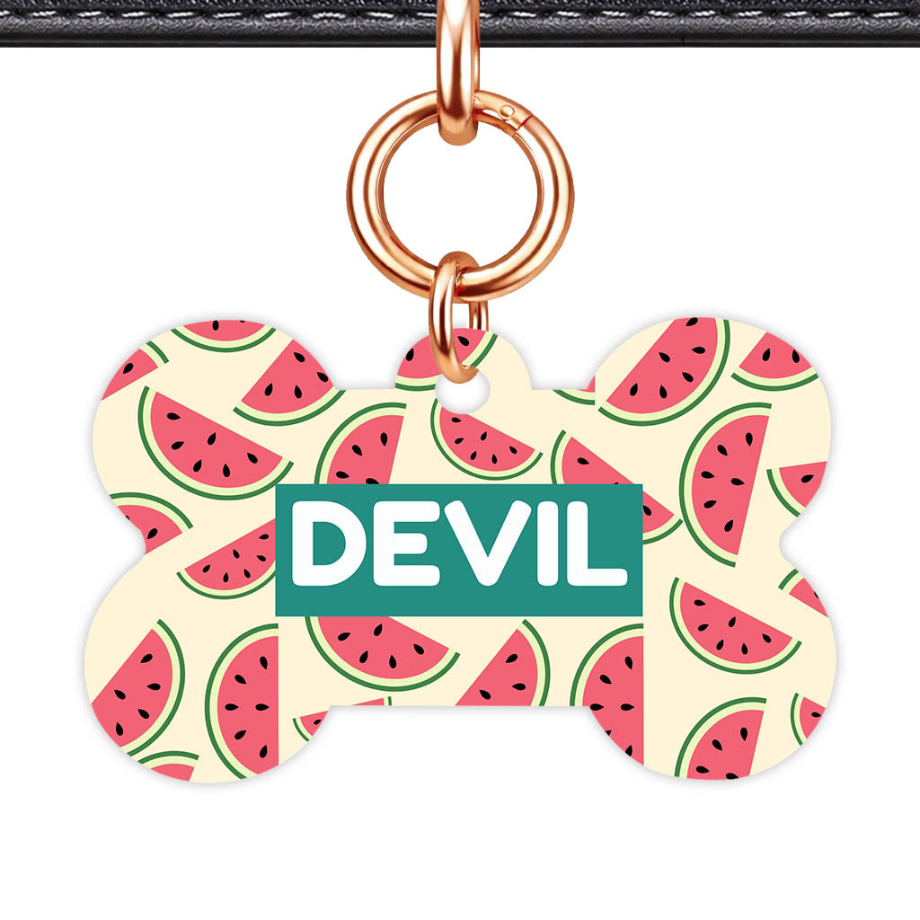 Watermelon Slice Classic Pet ID Tag (Dog Tag & Cat Tag)