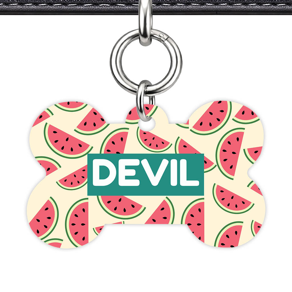 Watermelon Slice Classic Pet ID Tag (Dog Tag & Cat Tag)